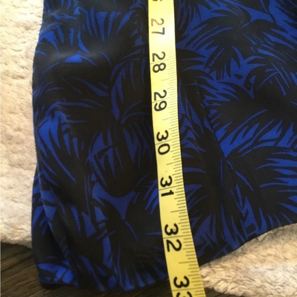 Petite Sophisticate Navy and Black Pencil Skirt Size 10 Vintage - Picture 6 of 6